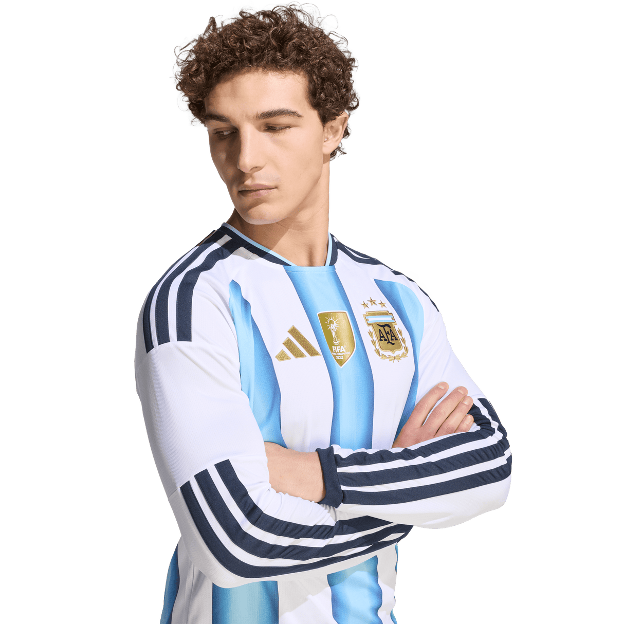 ADIDAS - Maglia Home Long Sleeve Argentina 26 - Uomo - White - image 6