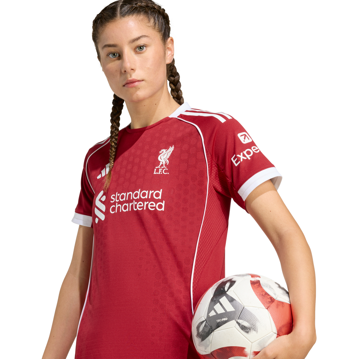 ADIDAS - Liverpool Fc 25/26 Home Authentic Jersey - Donna - Black - image 8