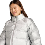ADIDAS - Piumino Helionic Holiday CLIMAWARM - Donna - Silver - image 6