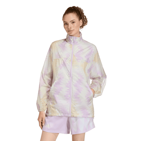 ADIDAS - House Of Tiro X Common Goal Aop Windbreaker - Donna - White - image 2