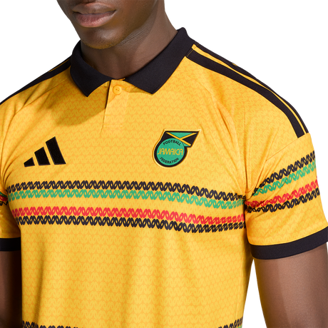 ADIDAS - Maglia Home Giamaica 26 X Bob Marley - Uomo - Yellow - image 6