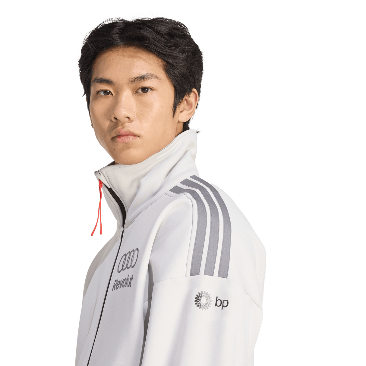 ADIDAS - Audi Revolut Formula One Team 2026 Engineers & Marketing Track Top - Uomo - Grey - image 6