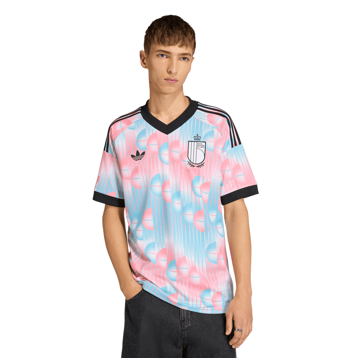 ADIDAS - Belgium 26 Away Jersey - Uomo - Blue - image 3
