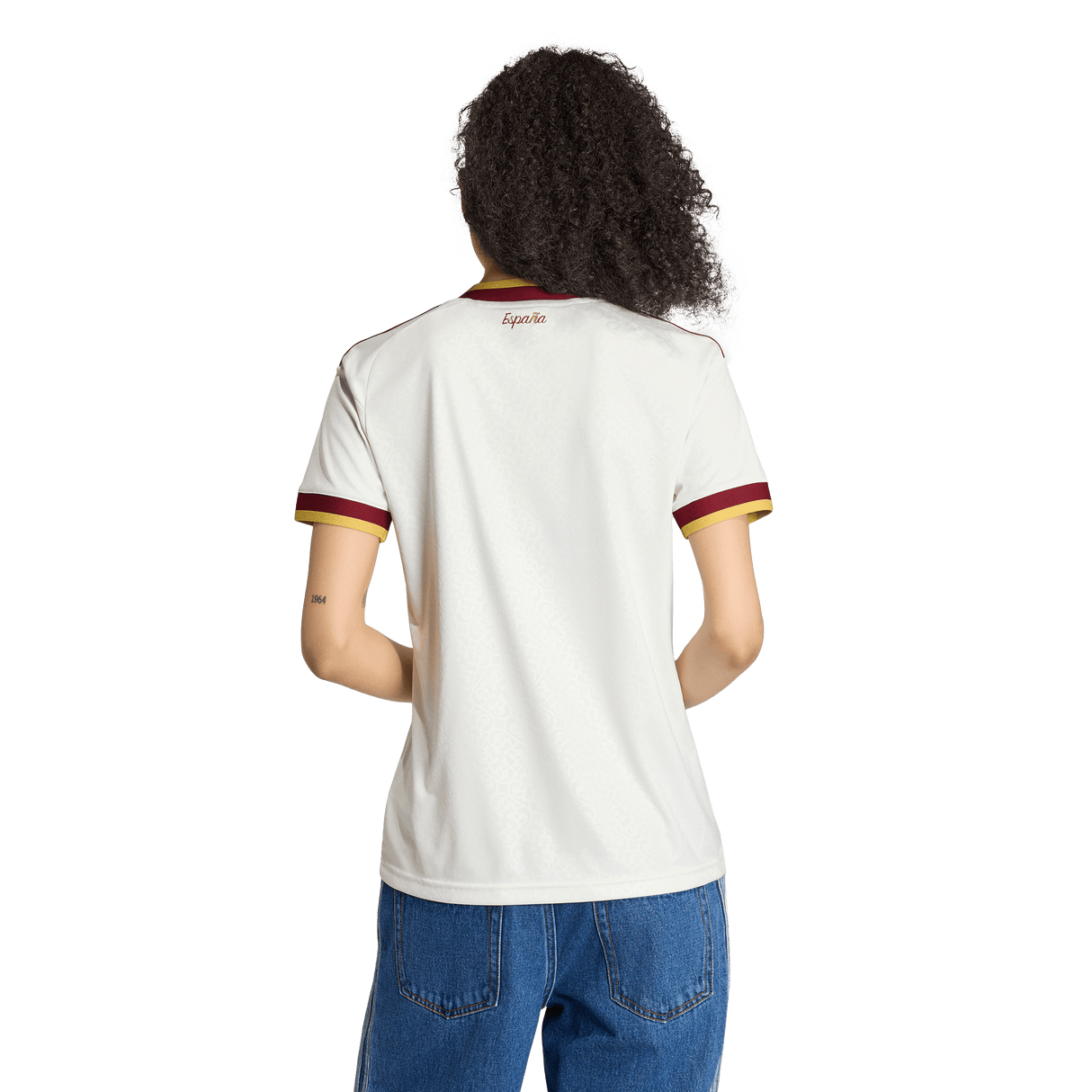 ADIDAS - Spain 26 Away Jersey - Donna - White - image 4
