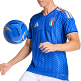 ADIDAS - Italia 26 Maglia Home Authentic - Uomo - Blue - image 7