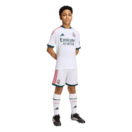 ADIDAS - Real Madrid 26/27 Home Kids Kit - White - image 3