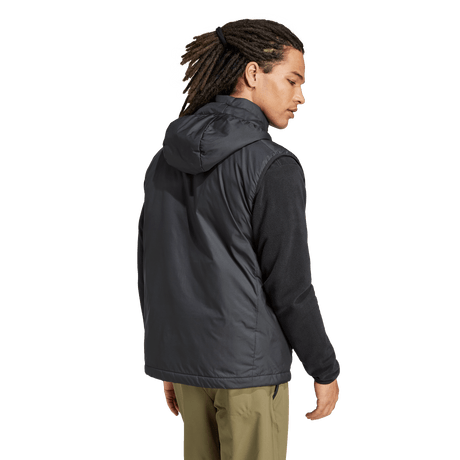 ADIDAS - Giacca Senza Maniche TERREX Multi CLIMAWARM Insulated Hooded - Uomo - Black - image 3
