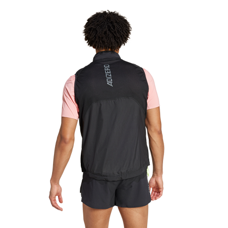 ADIDAS - Gilet Adizero Running Imbottito - Uomo - Black - image 5