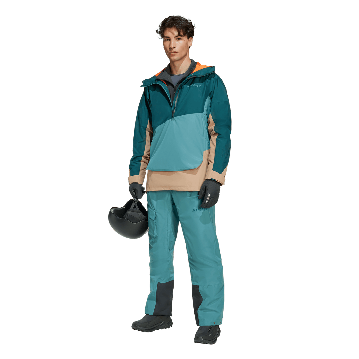 ADIDAS - Giacca Anorak TERREX Xploric CLIMAPROOF A 2 Strati Foderata - Uomo - image 12