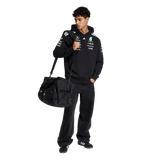 ADIDAS - Felpa Con Cappuccio Mercedes-Amg Petronas Formula 1 Team Driver - Uomo - Black - image 4