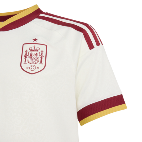ADIDAS - Spain 26 Away Youth Kit - White - image 8