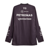 ADIDAS - Y-3 Mercedes - Amg Petronas Formula 1 Team Driver Long Sleeve Jersey - Black - image 9