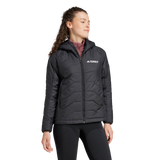 ADIDAS - Giacca TERREX Multi Synthetic Insulated Hooded - Donna - Black - image 6