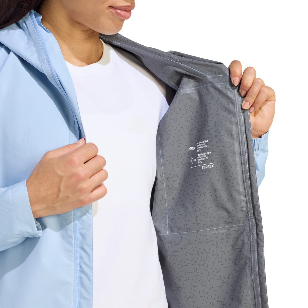 ADIDAS - Giacca Antipioggia TERREX Multi 2.5 Strati CLIMAPROOF - Donna - image 15