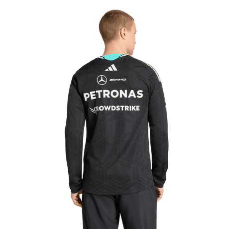 ADIDAS - Maglia Autentica A Maniche Lunghe Mercedes-Amg Petronas Formula 1 Team Driver - Uomo - image 9