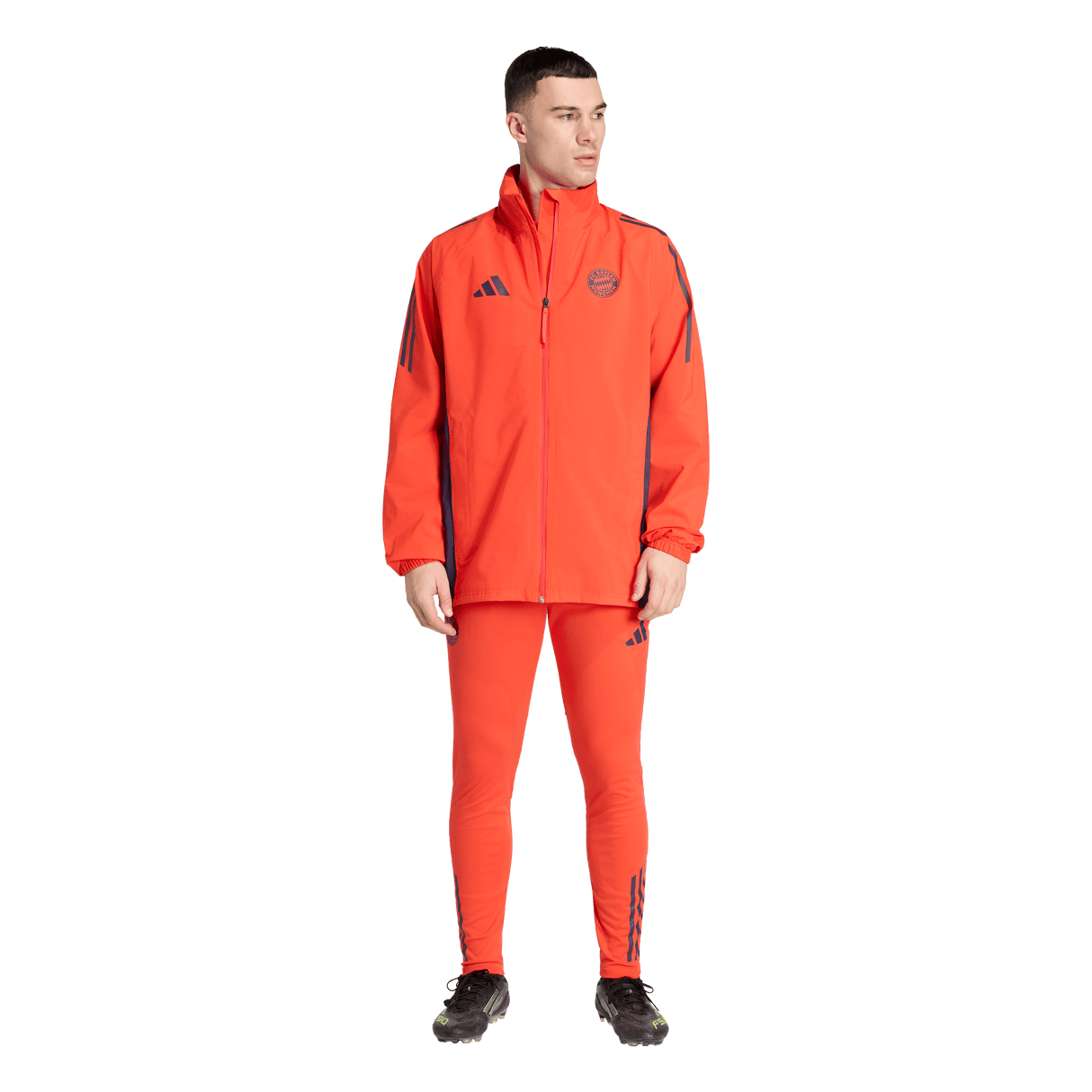 ADIDAS - Fc Bayern 2025/2026 Tiro24 Rain Jacket - Uomo - Red - image 5
