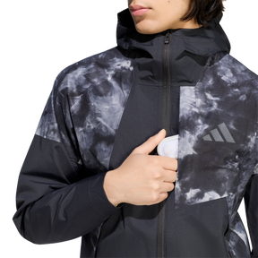 ADIDAS - TERREX Xperior 2.5 Layer Hybrid PRIMEKNIT Spray Dye CLIMAPROOF Jacket - Uomo - Black - image 7