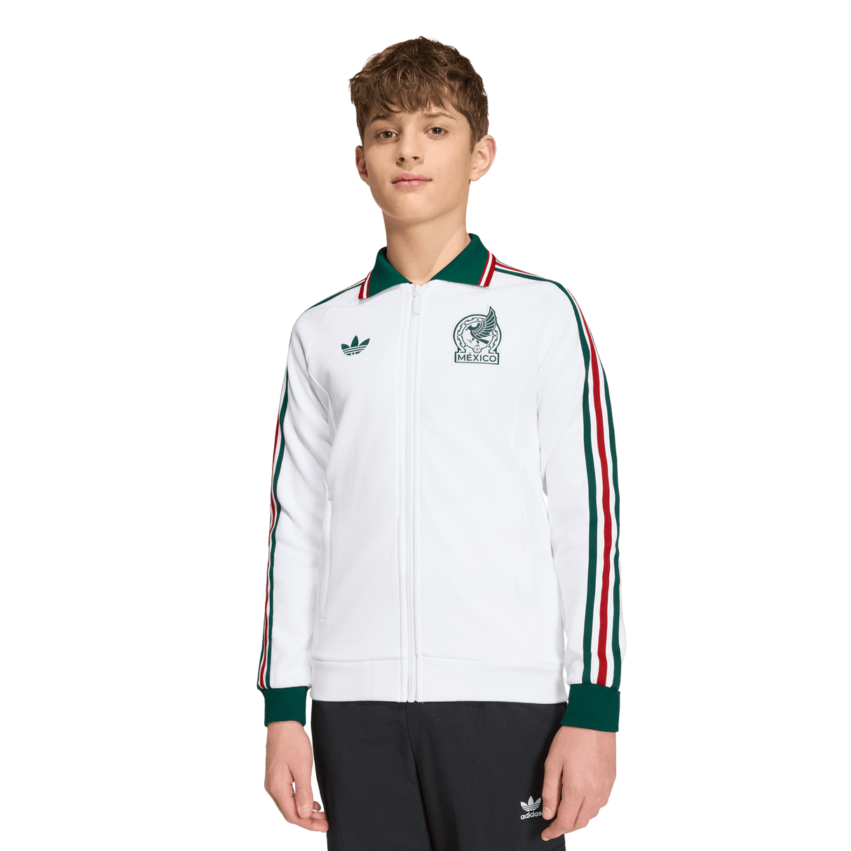 ADIDAS - Mexico Away Anthem Jacket Kids - White - image 2
