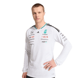 ADIDAS - Maglia Autentica A Maniche Lunghe Mercedes-Amg Petronas Formula 1 Team Driver - Uomo - image 5