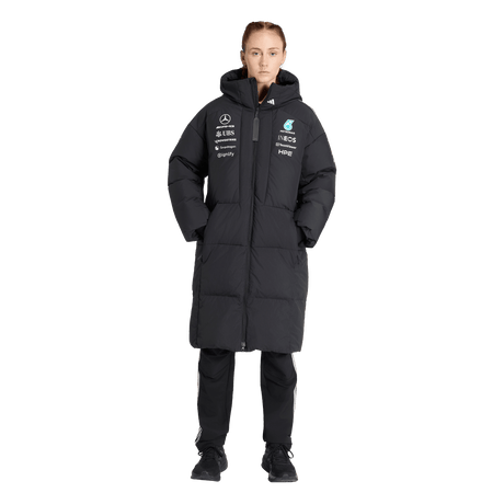 ADIDAS - Mercedes - Amg Petronas Formula 1 Team Engineers Winter Jacket - Donna - Black - image 4
