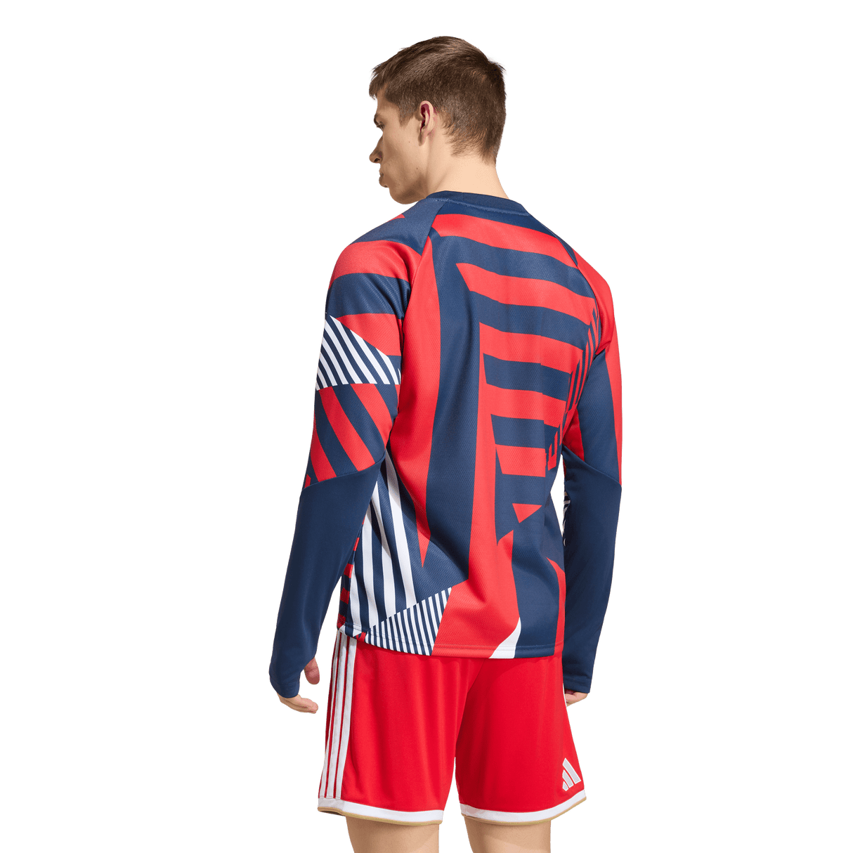 ADIDAS - Fc Bayern 26/27 Pre Match Warm Top - Uomo - Blue - image 3
