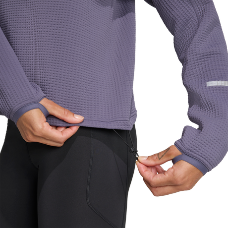 ADIDAS - Maglia Girocollo Da Running Adi365 CLIMAWARM+ - Donna - Purple - image 5