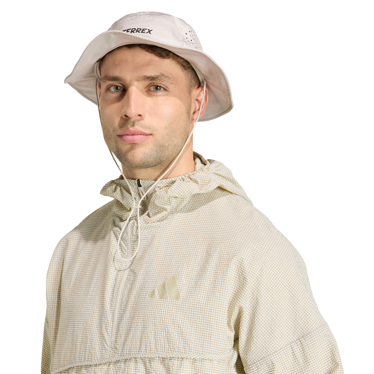 ADIDAS - TERREX Xploric Clima365 Wind Anorak - Uomo - Beige - image 6