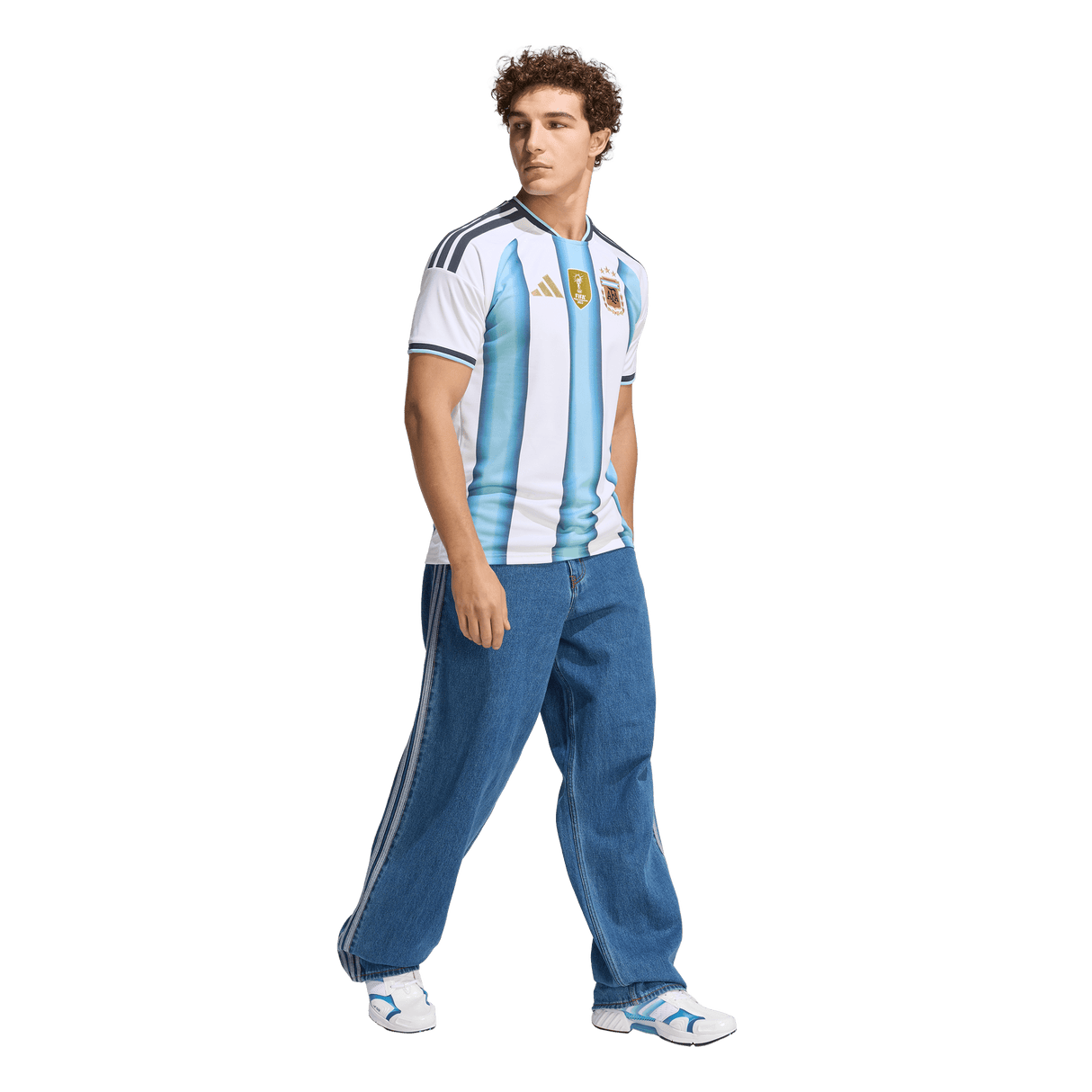 ADIDAS - Maglia Home Argentina 26 - Uomo - White - image 5