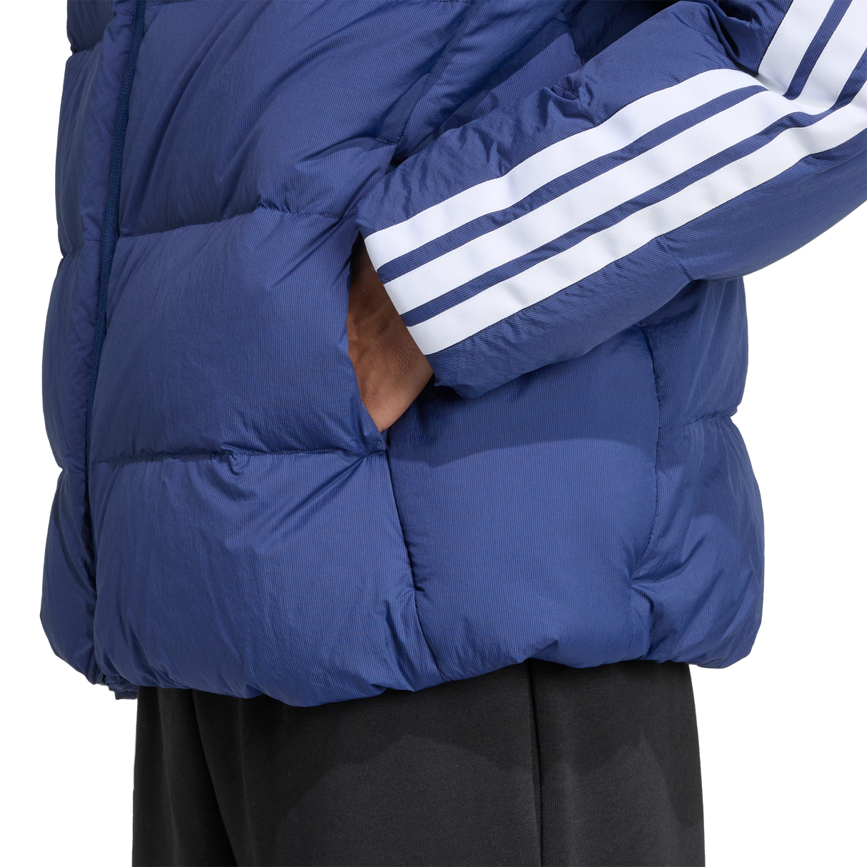 ADIDAS - Essentials CLIMAWARM Giacca Piumino Con Cappuccio 3 Strisce - Uomo - image 12