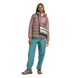 ADIDAS - Giacca TERREX Multi Light Down CLIMAWARM Hooded - Donna - Brown - image 5
