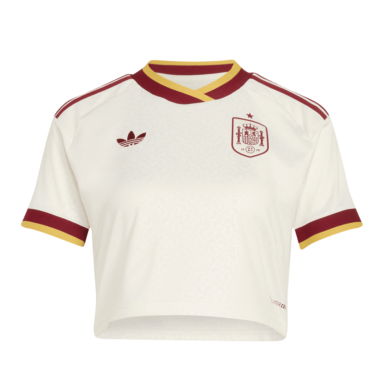 ADIDAS - Spain 26 Away Cropped Jersey - Donna - White - image 1