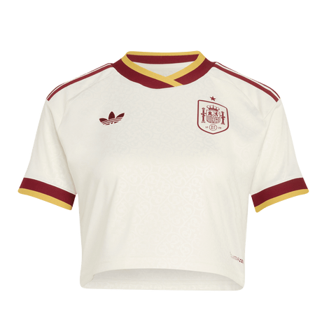 ADIDAS - Spain 26 Away Cropped Jersey - Donna - White - image 1