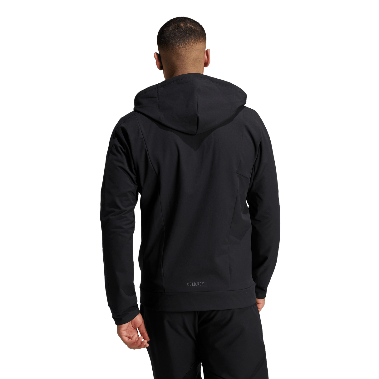 ADIDAS - Felpa Con Cappuccio Designed For Training COLD.RDY Full-Zip - Uomo - Black - image 5