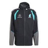 ADIDAS - Giacca Mercedes - Amg Petronas Formula 1 Team Mechanics Rain - Uomo - Black - image 1