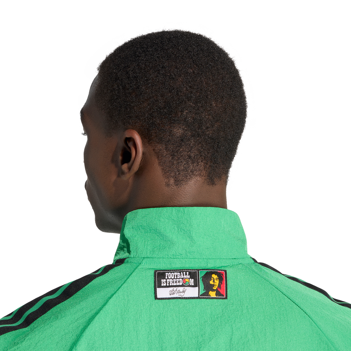 ADIDAS - Giacca Anthem Home Giamaica X Bob Marley - Uomo - Green - image 6