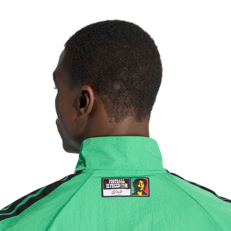 ADIDAS - Giacca Anthem Home Giamaica X Bob Marley - Uomo - Green - image 6