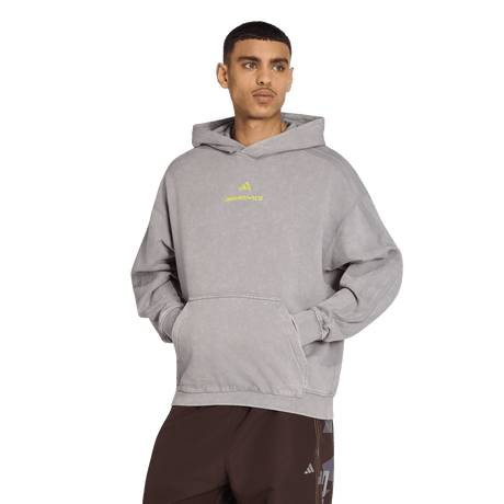 ADIDAS - Amg Washed Hoodie - Uomo - Grey - image 2