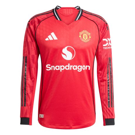 ADIDAS - Maglia Manchester United 25/26 Manica Lunga Home Authentic - Uomo - Red - image 1