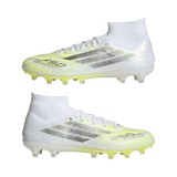 ADIDAS - Scarpe Da Calcio Per Terreni Naturali Compatti/Superfici In Erba Artificiale F50 Sparkfusion Pro Mid Cut - Donna - image 9