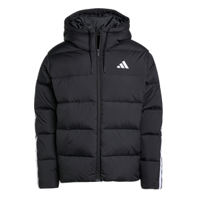 ADIDAS - Essentials CLIMAWARM Giacca Piumino Con Cappuccio 3 Strisce - Uomo - Black - image 1