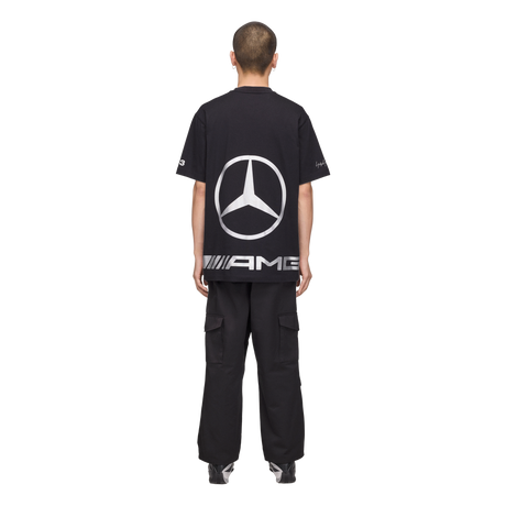 ADIDAS - Y-3 Mercedes - Amg Petronas Formula 1 Team Star Logo Short Sleeve Tee - Black - image 3