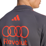 ADIDAS - Audi Revolut Formula One Team 2026 Mechanics 1/4 Zip - Uomo - Black - image 6