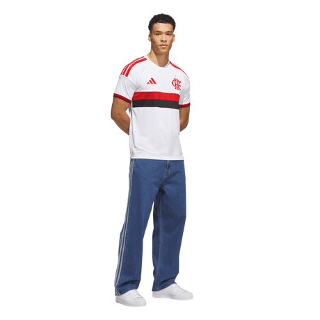 ADIDAS - Cr Flamengo 26 Away Jersey - Uomo - White - image 6