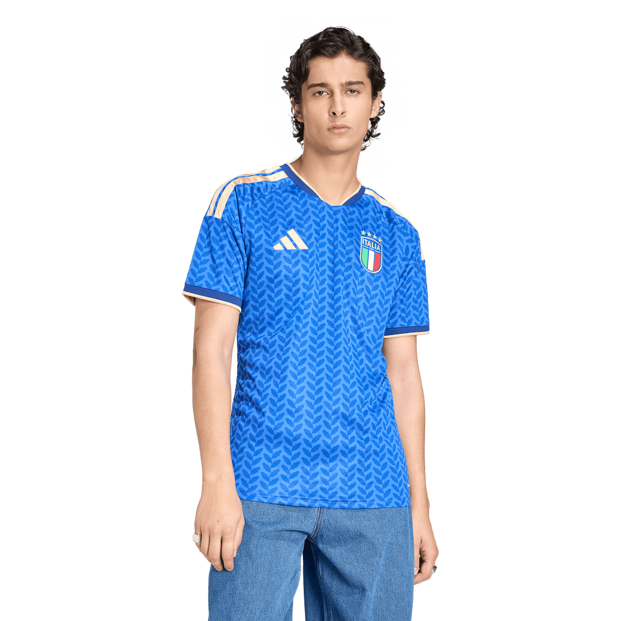 ADIDAS - Italia 26 Maglia Home - Uomo - Blue - image 3