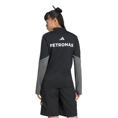 ADIDAS - Mercedes - Amg Petronas Formula 1 Team Mechanics Quarter Zip - Donna - Black - image 3