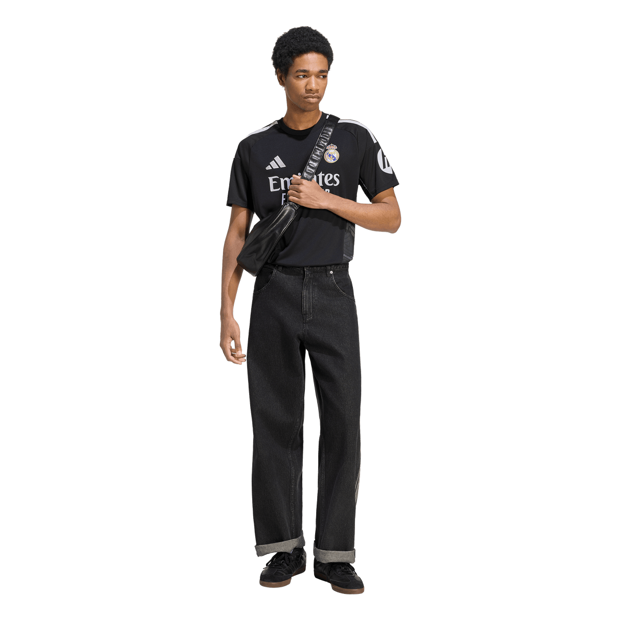 ADIDAS - Real Madrid 26/27 Home Goalkeeper Jersey - Uomo - Black - image 5