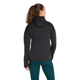 ADIDAS - TERREX Techrock CLIMAWARM+ Wind Hooded Fleece Jacket - Donna - Black - image 3