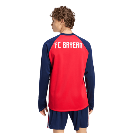 ADIDAS - Fc Bayern 26/27 Pre Match Warm Top - Uomo - Red - image 3