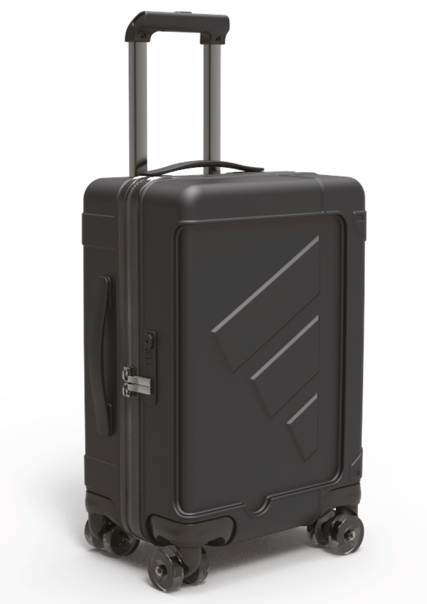ADIDAS - 4 Wheel Carry On Trolley - Black - image 1