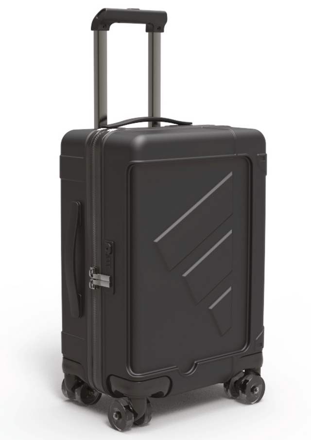 ADIDAS - 4 Wheel Carry On Trolley - Black - image 1